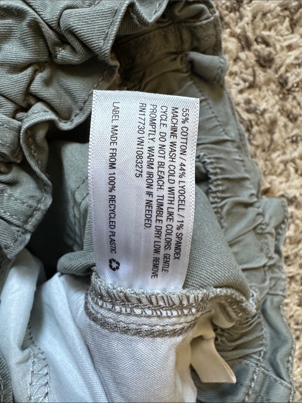 Target Universal Thread Green Cargo Pants - Picture 4 of 4